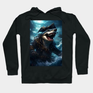 Captain shark Hoodie